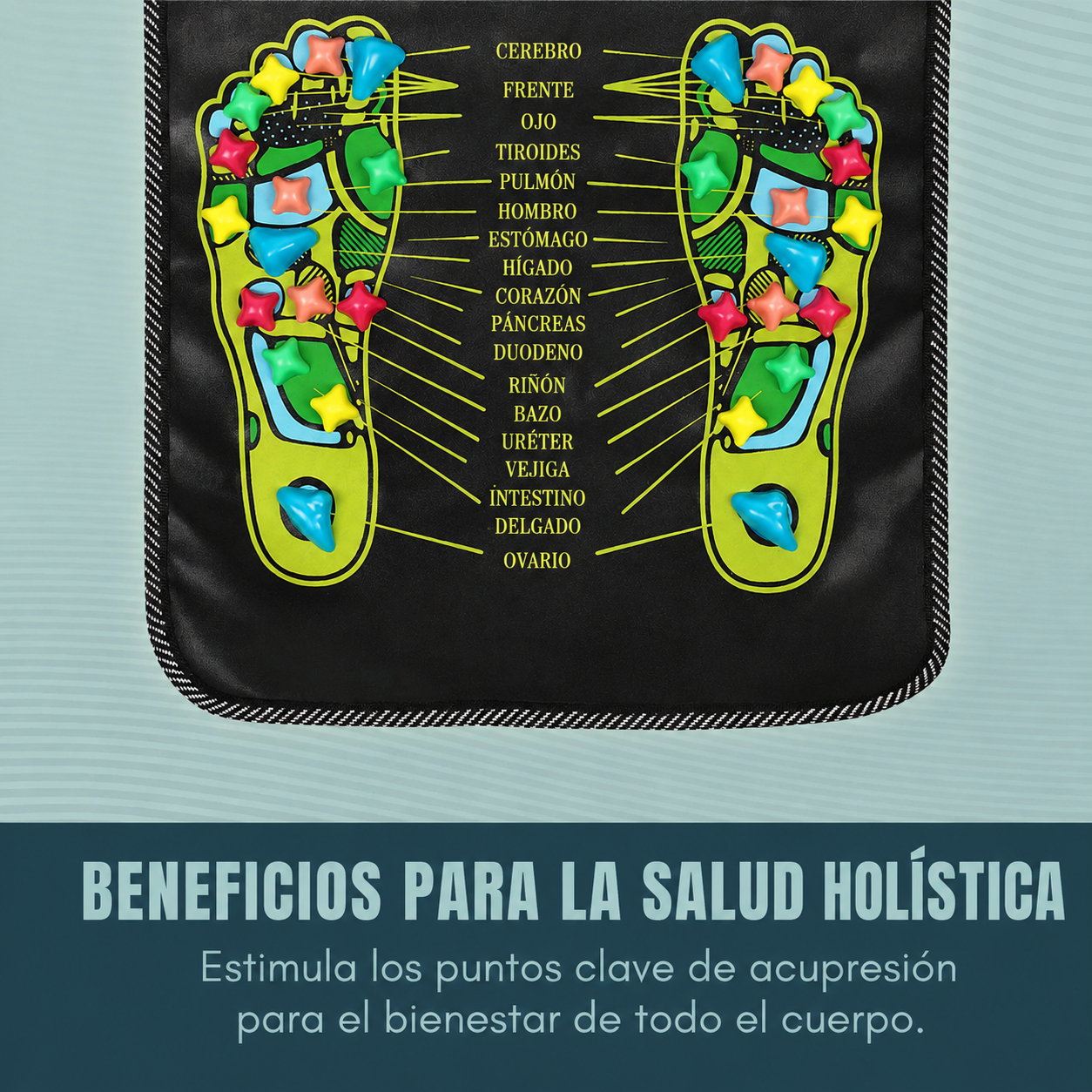 Alfombrilla revitalizante de acupresión para pies Revifoot™